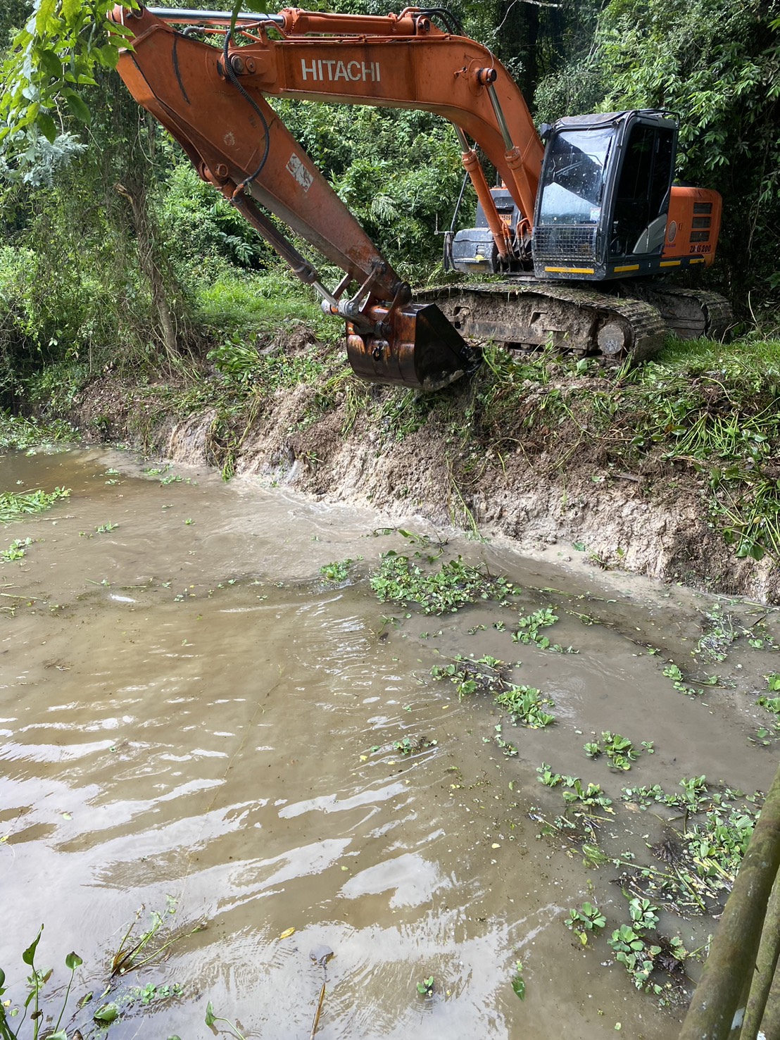 โครงการขุดลอก คูคลองในตำบลดอนทราย เพื่อป้องกันน้ำท่วมในพื้นที่