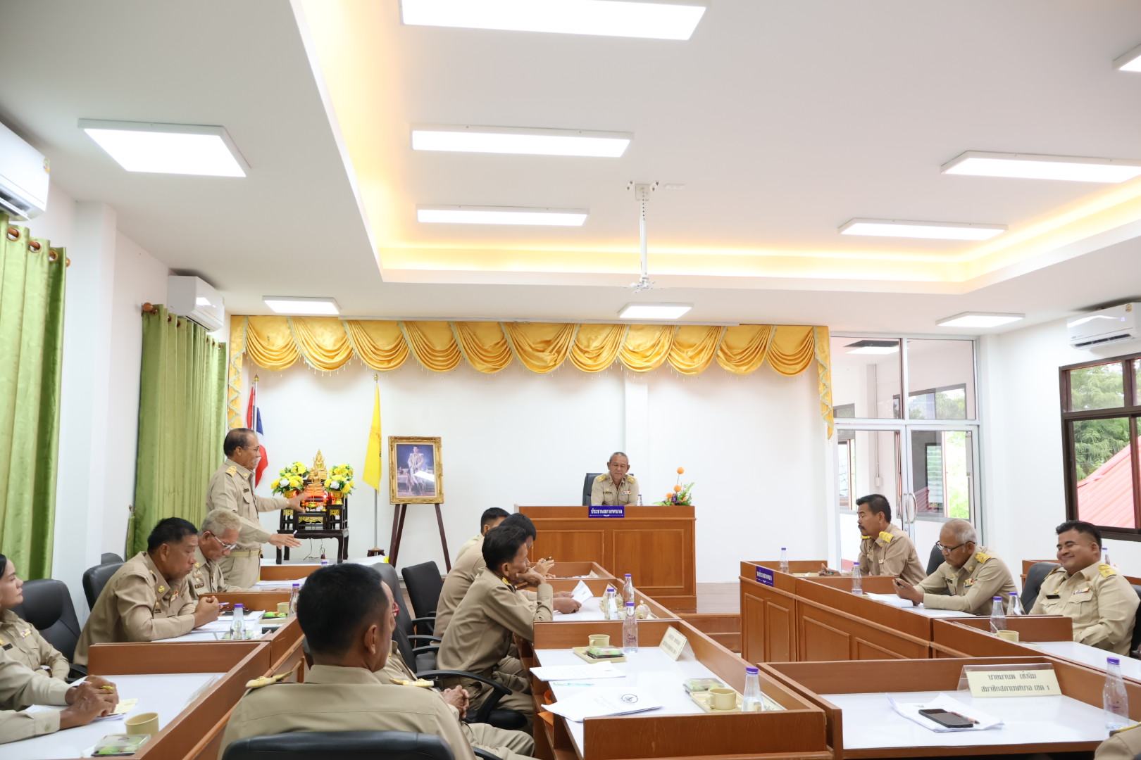 ประชุมสภาเทศบาลตำบลดอนทราย สมัยสามัญ สมัยที่2/2569 ครั้งที่1
ณ ห้องประชุมสภาเทศบาลตำบลดอนทราย อำเภอปากพะยูน จังหวัดพัทลุง